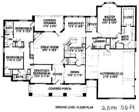 58 Gorgeous 2500 Sq Ft House Plan And Elevation Not To Be Missed
