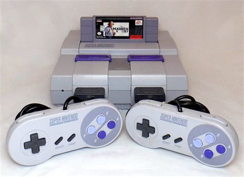 Vintage Super Nintendo Snes System Console With Controller Flickr