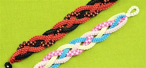 How to make a paracord lanyard. Braided Square Knot Bracelet Tutorial | Crochet bracelet tutorial, Square knot bracelets ...