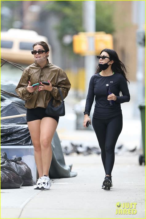 kourtney kardashian and addison rae show off their stylish sides in nyc photo 4491808 kourtney