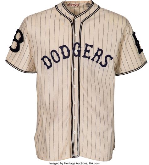 Check Out This Vintage Dodger Pinstripes Uniform 1933