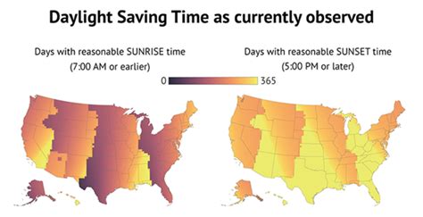 These Maps Will Show You Exactly How Pointless Daylight Savings Time Is