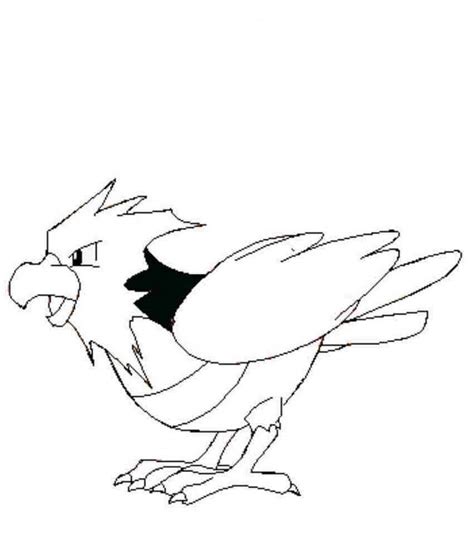 Pokemon Spearow Coloring Pages Free To Print Free Pokemon Coloring Pages