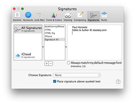 Posted on may 2, 2012 10:26 am view answer in context How to Add an Image to Email Signature in Mail for Mac