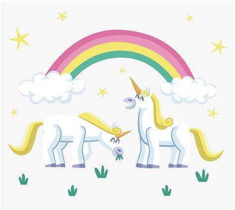 Unicorn Rainbow Clip Art Unicorn Rainbow Clipart Png Transparent Png
