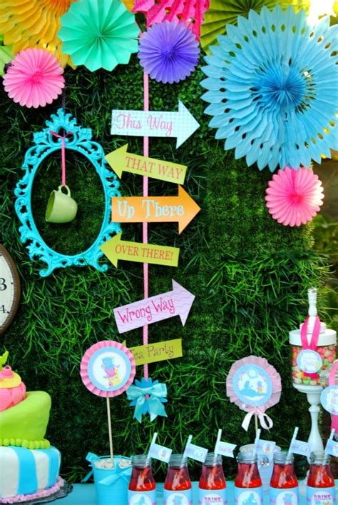 Alice becomes bored and her mind starts to wander. 7 Must Haves for an Alice in Wonderland Party | Catch My Party