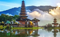 Pura Ulun Danu Bratan Temple, 4k, Shaivite Water Temple, - Bali ...