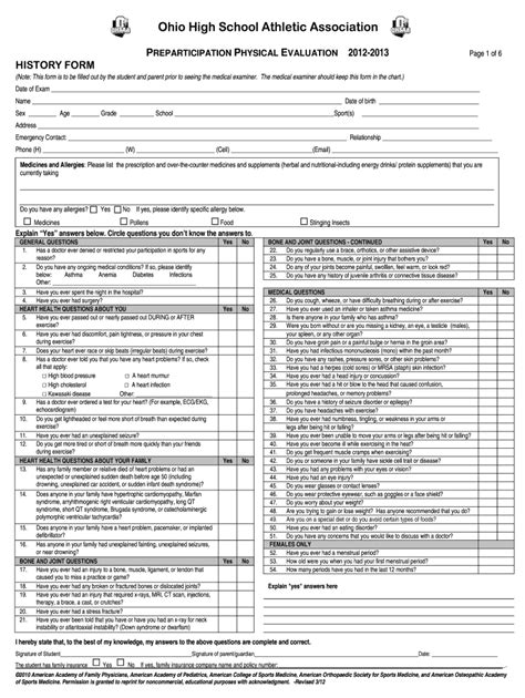 Physical Examination Form Filled Out 2020 2022 Fill And Sign