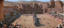 BEN HUR 1959 Chariot Race The biggest scene from the film is the ...