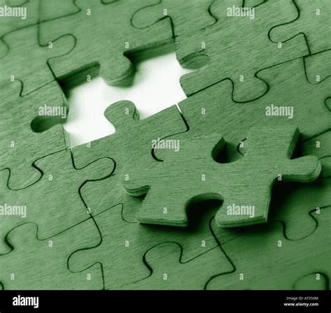 Jigsaw Piece Missing High Resolution Stock Photography And Images Alamy