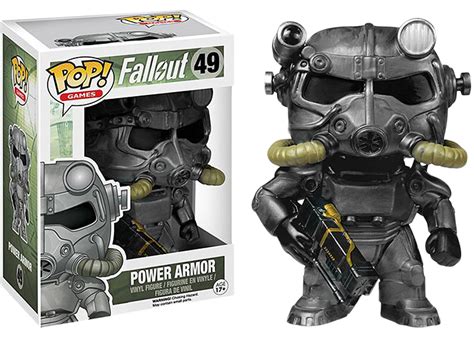 Funko Pop Games Fallout Power Armor Brotherhood Of Steel Figure 49 Mx