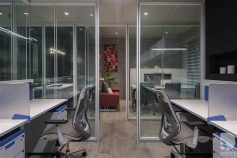 A Small Corporate Office Design Transforming Through Transparency