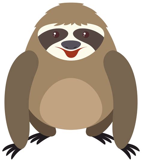 Cartoon Sloth Clip Art