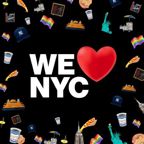 Nueva York Reemplazó El Logotipo “i Love Ny” Por El Nuevo “we Love Nyc