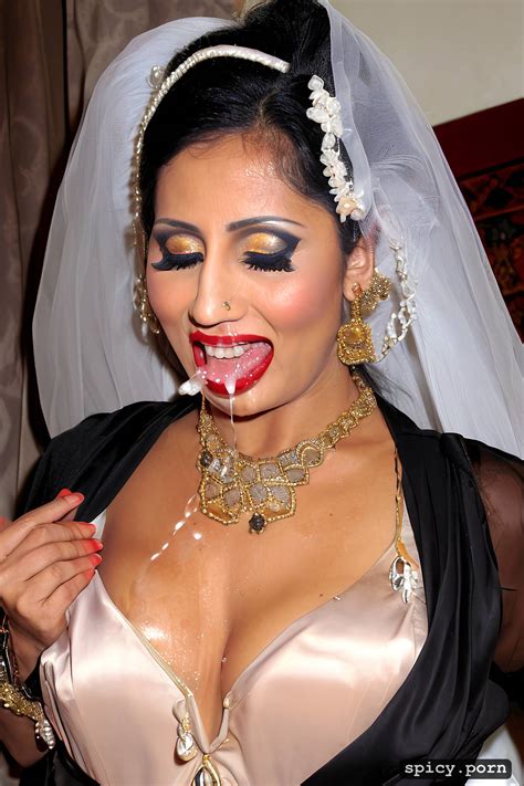 AI Porn Baghdad Licking And Sucking Husband S Penis Bridal Veil