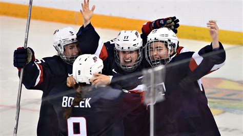 u s women claim world hockey gold over canada