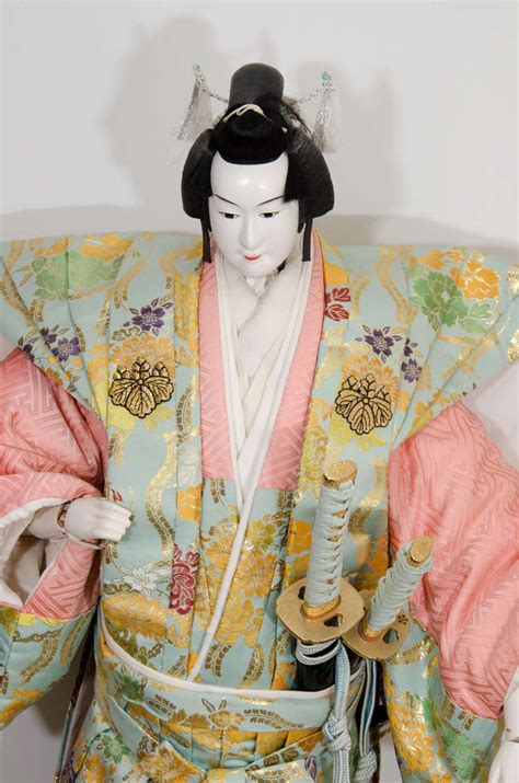 Large Japanese Bunraku Puppet Signed For Sale At Stdibs