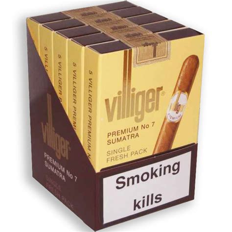 Villiger Premium No7 Packs Of 5 Outer Of 5 Cigars Unlimited
