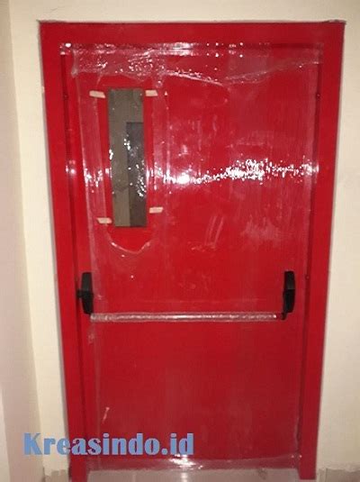Daftar Harga Pintu Panel Besi Pintu Rumah Besi Pintu Emergency Dan