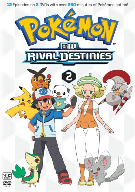 Pokemon Black And White Rival Destinies Set 2 2 Discs Dvd Best Buy