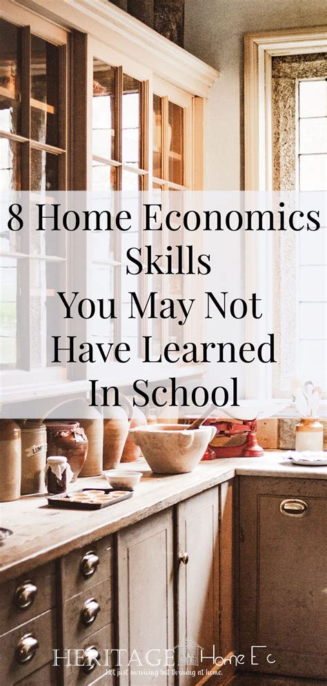 8 Home Economics Skills You May Not Have Learned In School Home