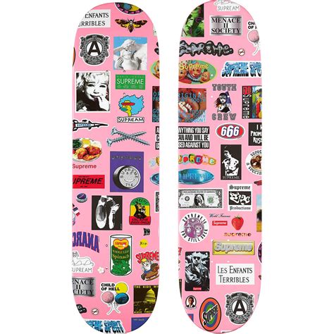 Stickers Skateboard Spring Summer 2021 Supreme