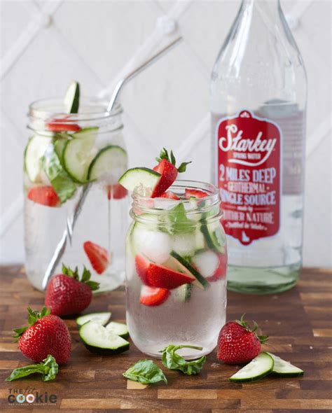 Strawberry Basil Infused Water Paleo The Fit Cookie