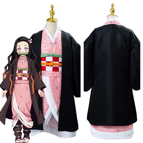 Kids Children Demon Slayer Kimetsu No Yaiba Kamado Nezuko Uniform