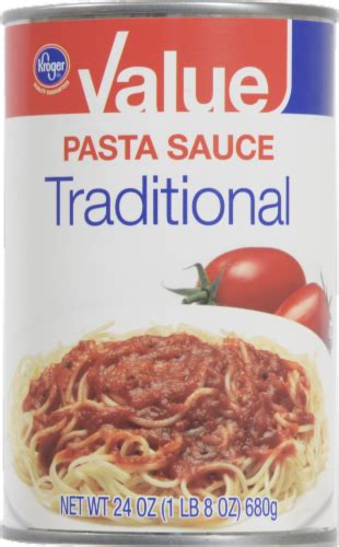 Kroger® Value Traditional Pasta Sauce 24 Oz Dillons Food Stores