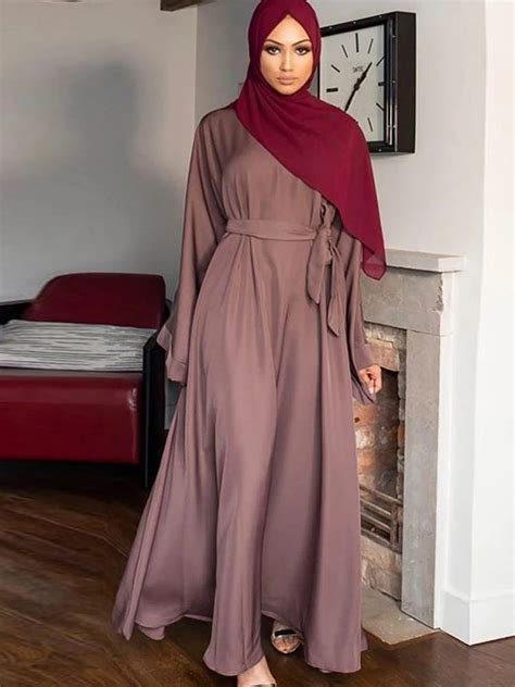 Abaya Dubai Turkey Arabic Hijab Muslim Fashion Dress Islam Clothing