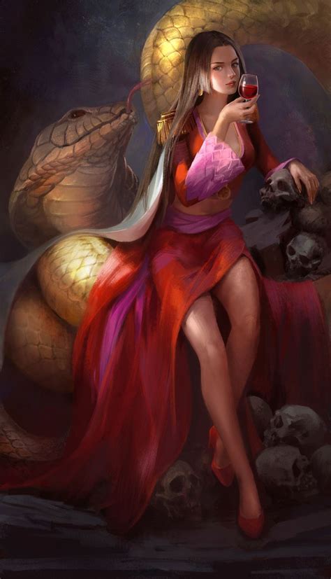Artstation Onepiece Boa Hancock Jiang Lai One Piece Images One Piece Anime Girl