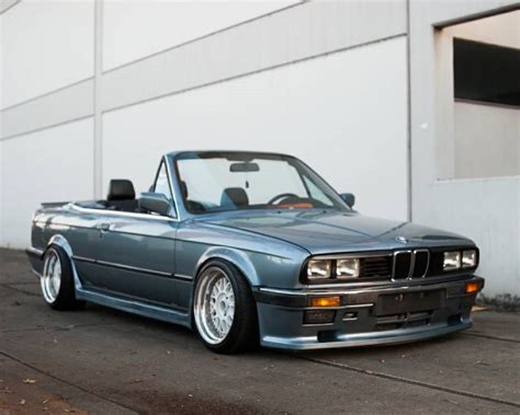Is This The Worlds Cleanest Lowered E30 Convertible