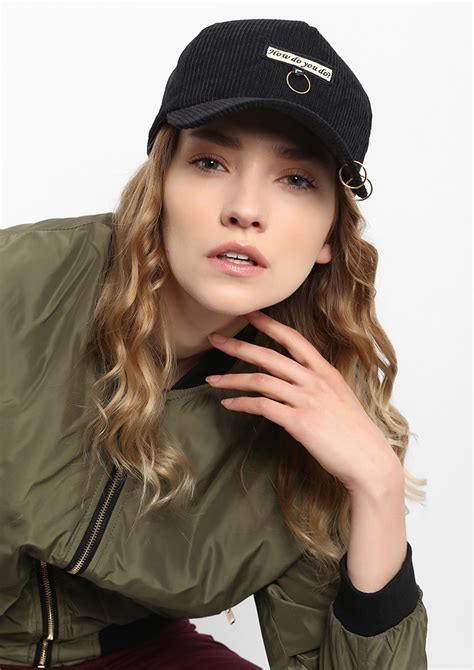 buy howdy stranger black cap for women online in india