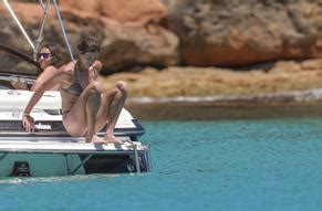 Garbine Muguruza Sexy Spotted On Holiday In Ibiza Spain Aznude