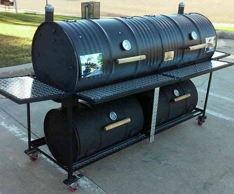 Our gravity smoker is your perfect partner when it comes to achieving bbq greatness. 110 Double Barrel Smoker Grill | Bbq grill smoker, Barrel ...