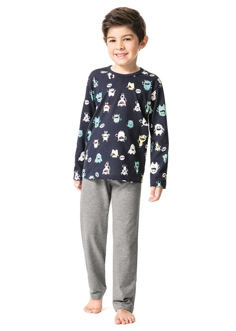 Pijama Infantil Masculino Inverno