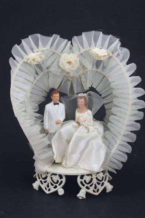 His unconventional style is perfect for those brides looking for the wild imaginings of a. Vintage 50s 60s Cake Topper Wedding or Anniversary by ...