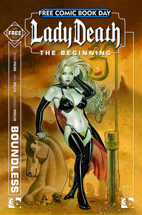 No one told me i was going to find you unexpected what you did to my heart when i lost hope you were there to remind me this is the start. JAN120017 - FCBD 2012 LADY DEATH THE BEGINNING (MR) - Free ...