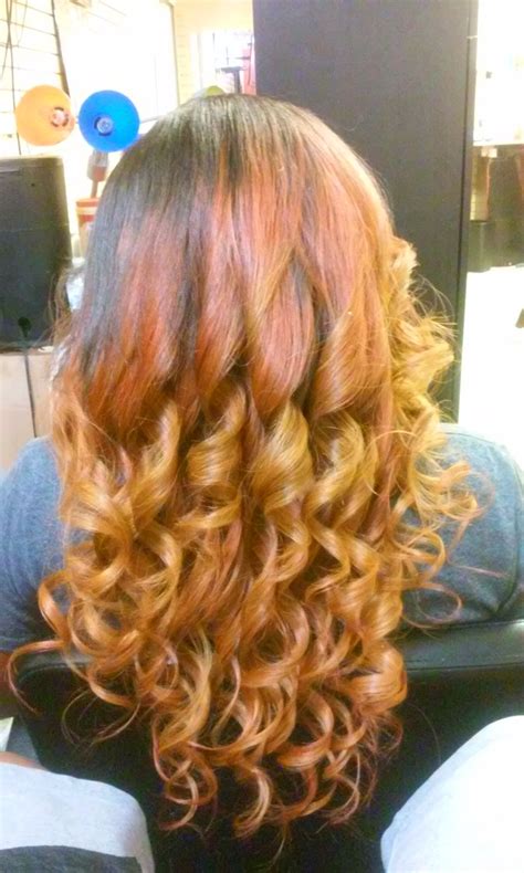 Full Sewin W Ombre Color Ombre Color Obsession Long Hair Styles