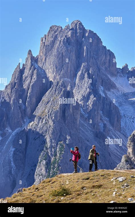 View Of Cadini Di Misurina Misurina Dolomites Veneto Italy With