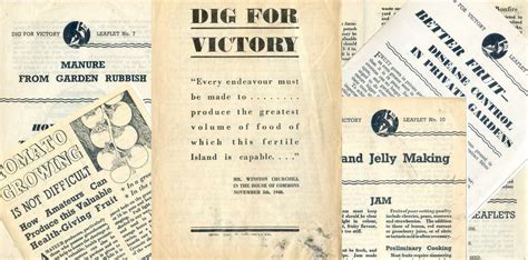 Dig For Victory Official Government Leaflets From Ww2 Dig For Victory