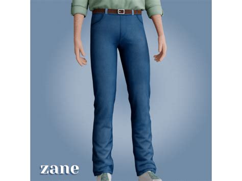 Zane Jeans загрузить для Симс 4