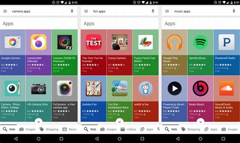 Voice search (not available in all countries) simple navigation playback controls keyboard for simple text entry quick access to your apps and games. Google's App Search Results Now Look More Like An App ...