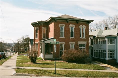 Homes Of The Perrin Historic District In Lafayette Indiana Down The Road