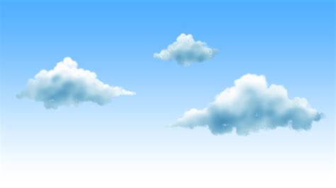 Seamless Blue Sky With Clouds Blue Sky Clouds Sky Png And Vector