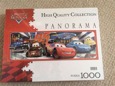 Clementoni Disney Pixar Cars 1000 Piece Pan0ramic Panorama Jigsaw