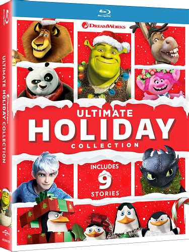 Dreamworks Ultimate Holiday Collection On Dvd Holiday Movie Holiday