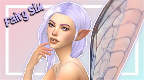 The Sims 4 Cas Fairy Sim Full Cc List Youtube