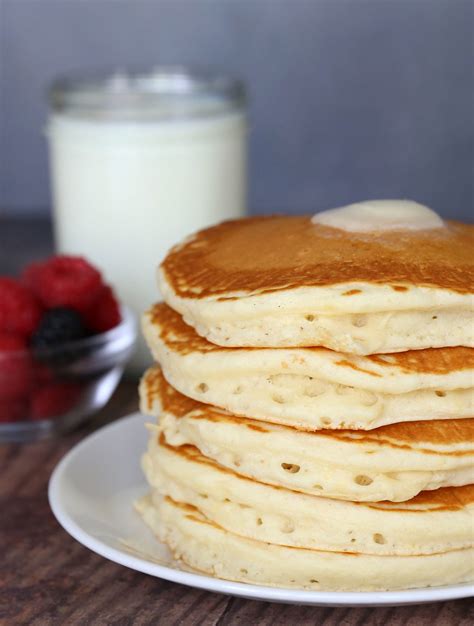 Perfect Fluffy Pancakes From Scratch Easy Its Always Autumn