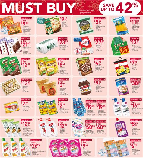 Fairprice Save Up To 42 With Must Buy Items From Now Till 16 December